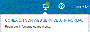 Notificación de tiempo de espera de AFIP